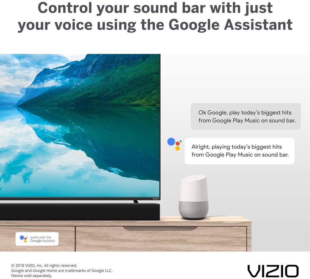 VIZIO SB36512-F6B 36inch 5.1.2 Home Theater Sound System with Dolby Atmos (Renewed) VIZIO SB36512-F6B 36inch 5.1.2 Home Theater Sound System with Dolby Atmos (Renewed)
